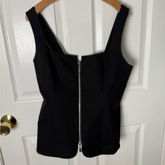 Reformation Laine Top Black 10 - Picture 2 of 6
